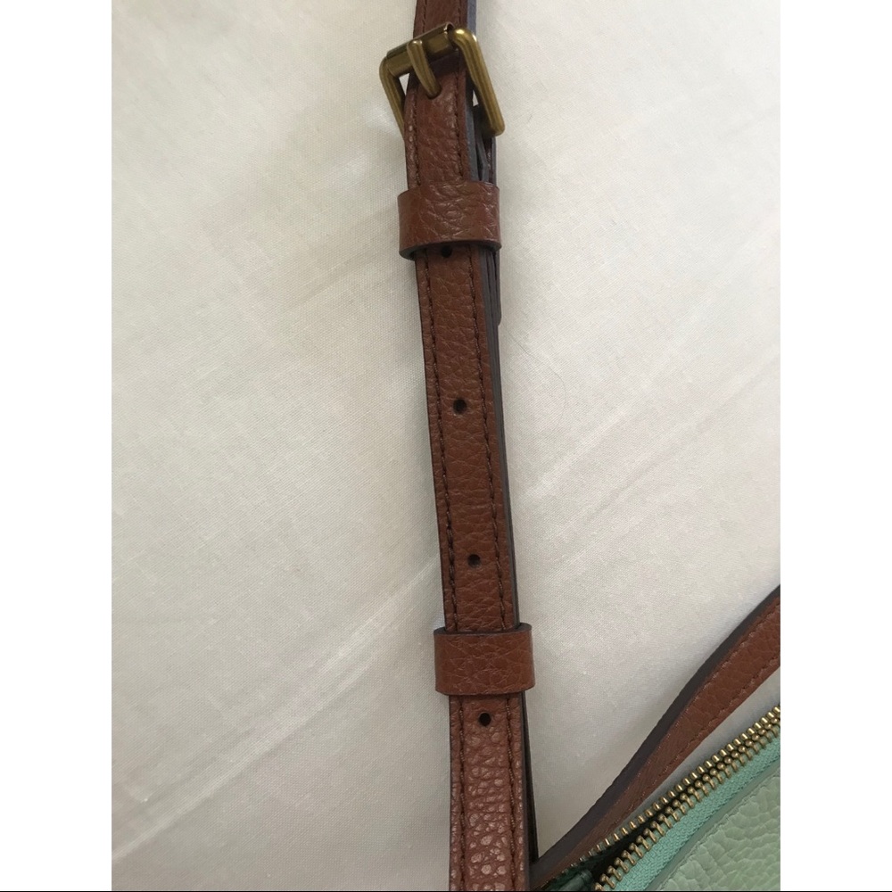 Teal Fossil crossbody purse - Picture 7 of 7